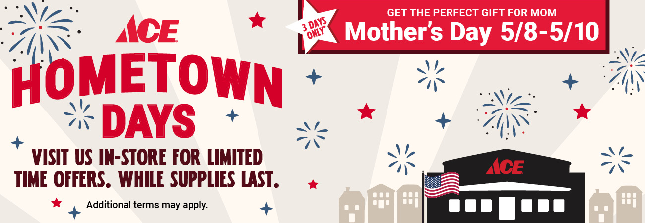 Hometown Days - Mother's Day Event Header