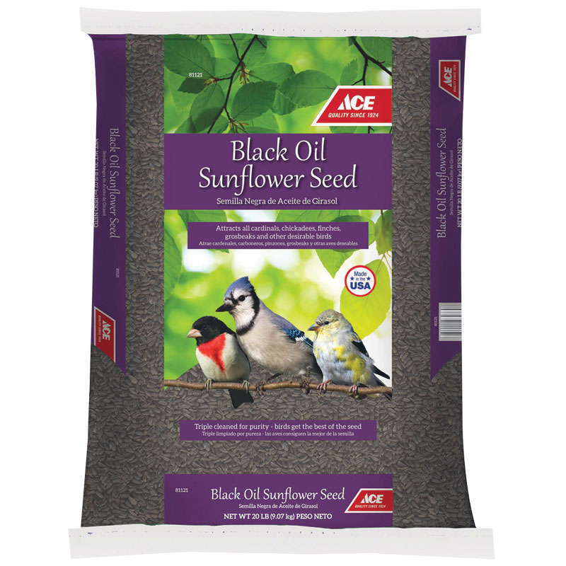 Ace® Black Oil Sunflower Seed, 20 Lb.