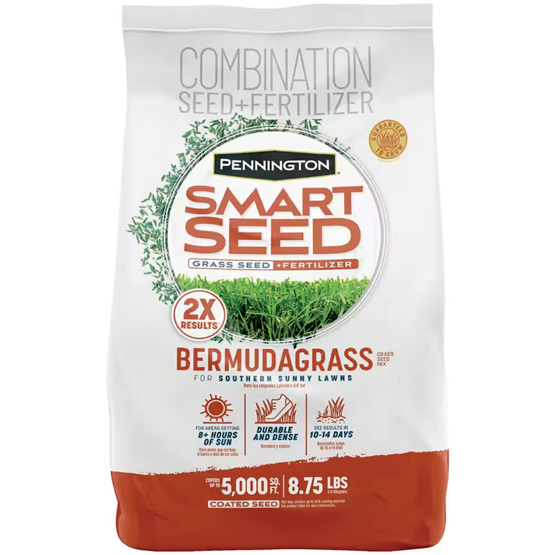 Pennington® Bermuda Smart Seed Mulch, Seed+Fertilizer, 8.75 Lb.