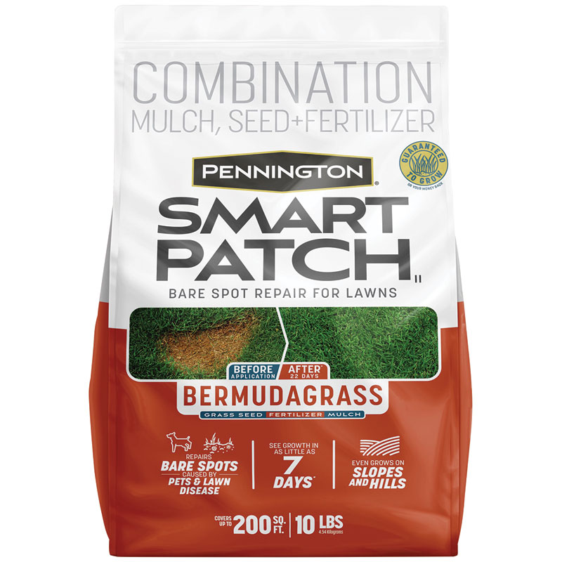Pennington® Smart Patch® Mulch, Seed+Fertilizer, 10 Lb.