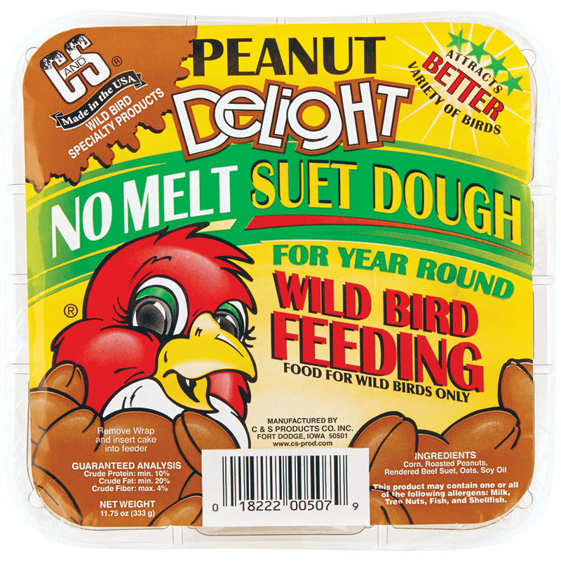 11.75 Oz. C&S® No Melt Suet Dough Peanut Delight