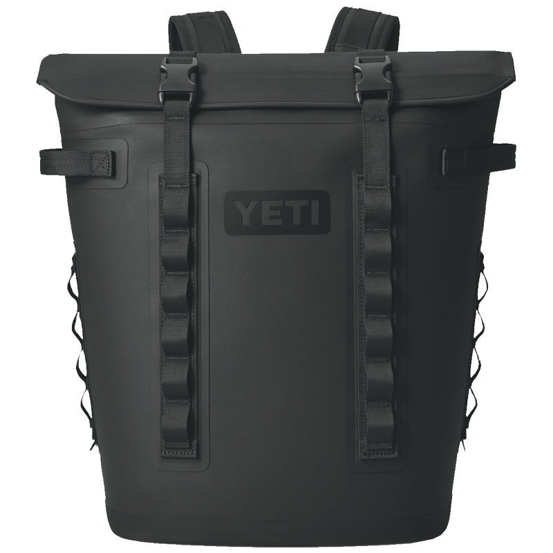 11.6" W X 8.9" D X 17.3" H Yeti® Hopper M20 Black Backpack Cooler