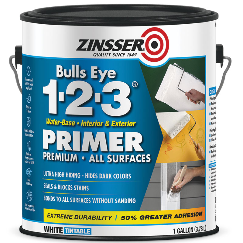 Zinsser® Bulls Eye 1-2-3® Primer, 1 Gal.