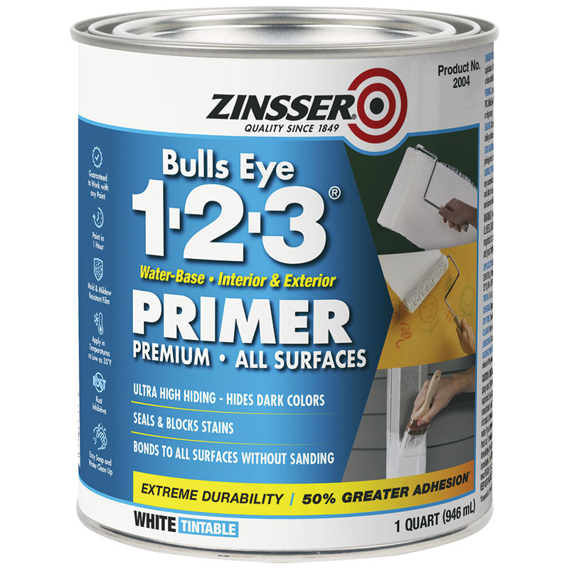 Zinsser® Bulls Eye 1-2-3® Primer, 1 Qt.