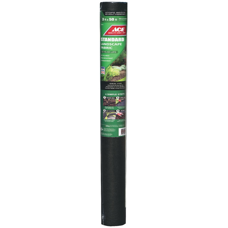 Ace® 3' x 50' Landscape Fabric