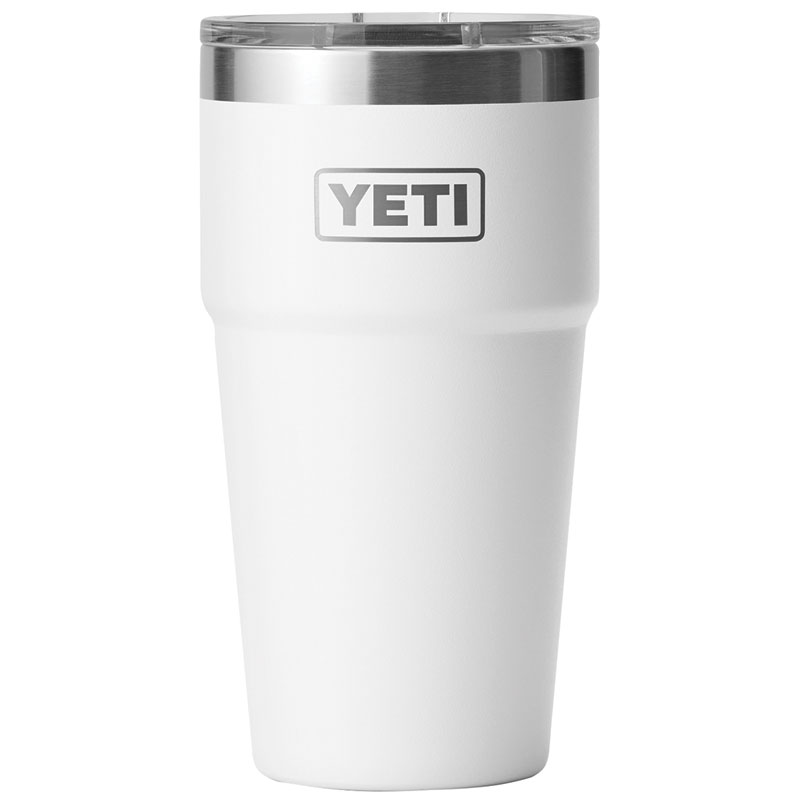 20 Oz. Yeti® Rambler White BPA Free Stackable Tumbler With MagSlider Lid