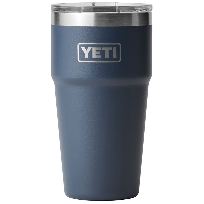 20 Oz. Yeti® Rambler Navy BPA Free Stackable Tumbler With MagSlider Lid