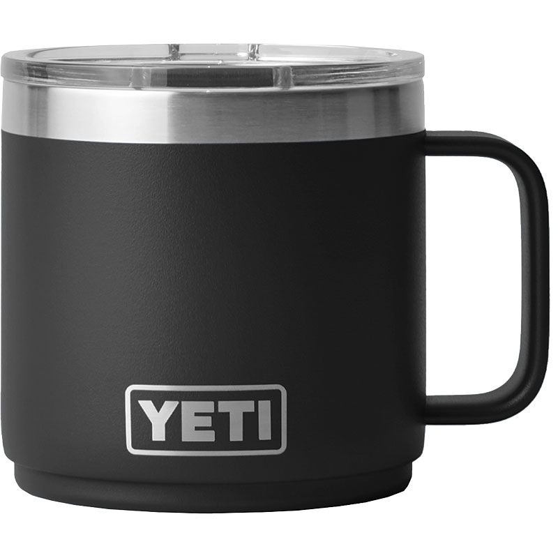 14 Oz. Yeti® Rambler® Ceramic Lined Stackable Mug With MagSlider Lid - Black