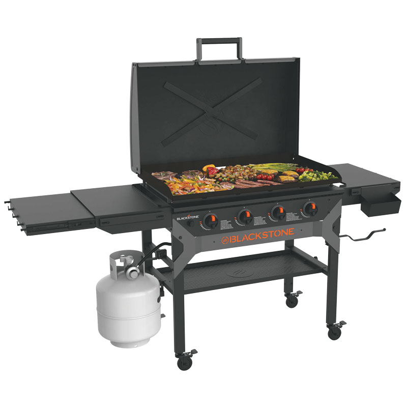 36" Blackstone® 4-Burner Outdoor Griddle with Hood