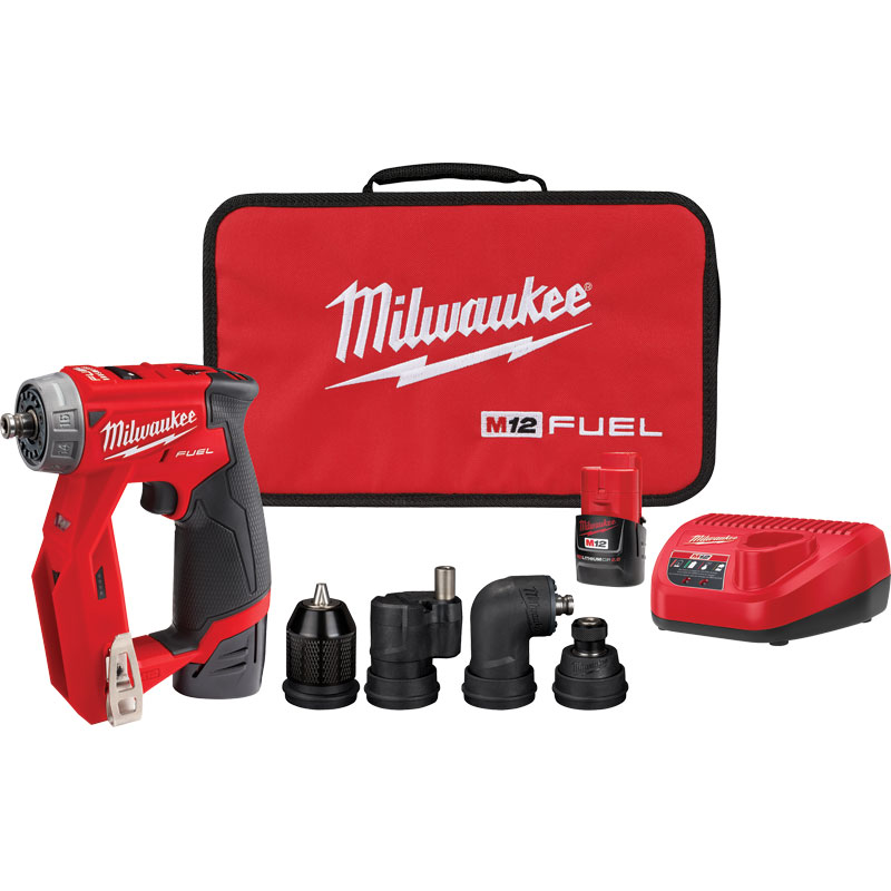Milwaukee M12 FUEL™ 12V Brushless Cordless 4 In 1 Installation Driver Kit