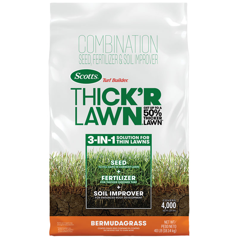 Scotts® Turf Builder® Bermudagrass Thick'R Lawn™ Seed