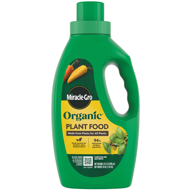 Miracle-Gro® Organic™ Liquid Plant Food, 32 Oz.