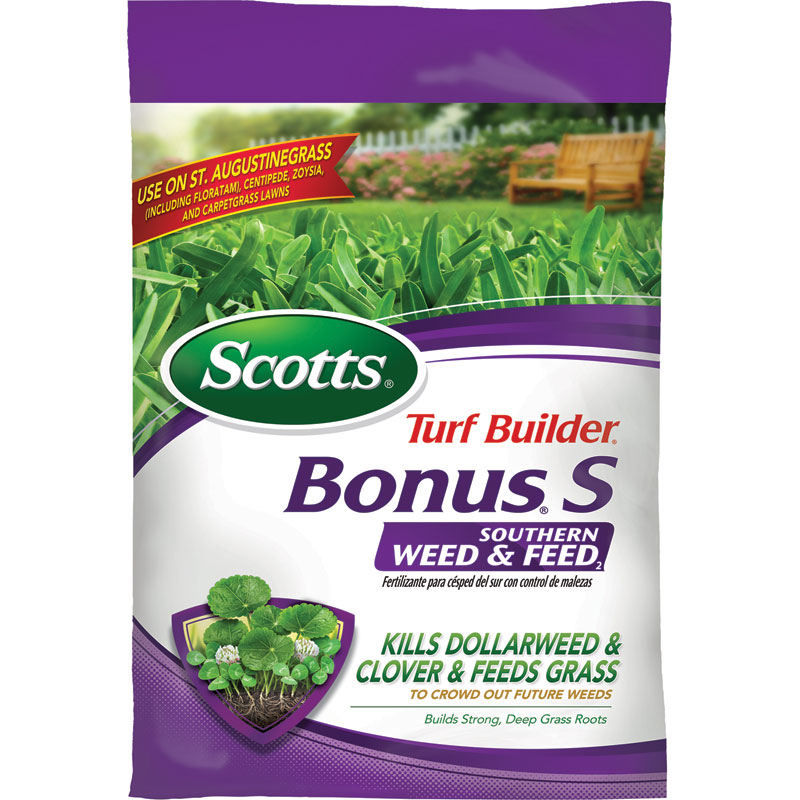 Scotts® Turf Builder® Bonus® S Southern Weed & Feed, Covers 10,000 sq. ft.