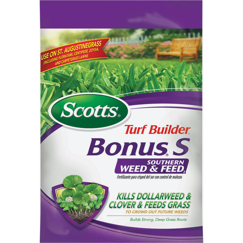 Scotts® Turf Builder® Bonus® S Southern Weed & Feed, Covers 5,000 sq. ft.