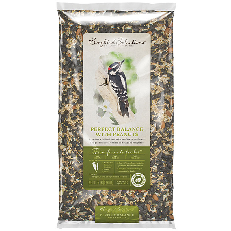 5 Lb., Audubon Park Songbird Selections® Perfect Balance with Peanuts Bird Seed