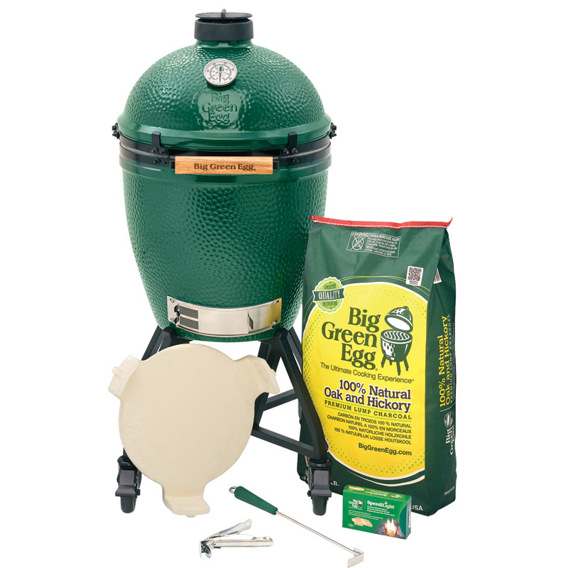 Big Green Egg Ace Package Integgrated Nest Plus Handler Egg Package Large