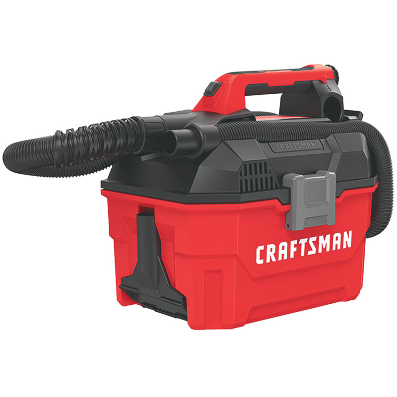 2 Gal., Craftsman® Cordless Portable Wet Dry Vacuum