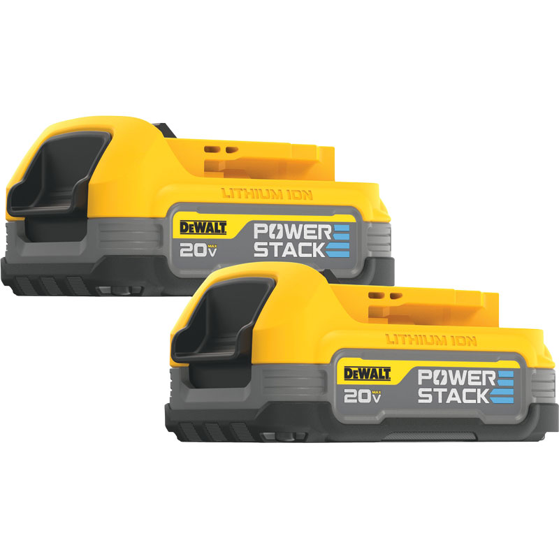 2 Pk. DeWalt® 20V MAX* Powerstack Compact Batteries