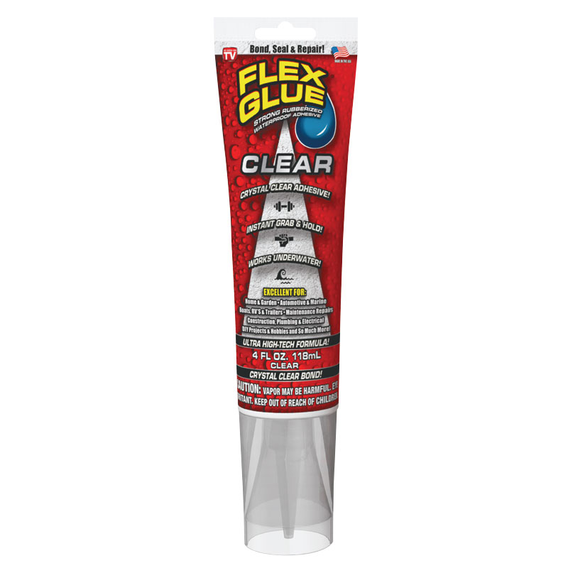 Flex Glue® Rubber Sealants, 4 Fl. Oz.