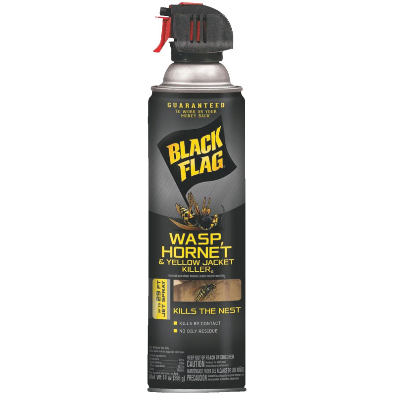 14 Oz., Black Flag® Wasp, Hornet & Yellow Jacket Killer