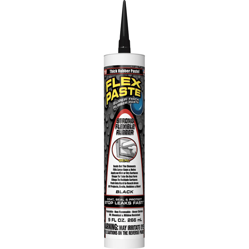 Flex Paste® Black Thick Rubber Paste, 9 Oz.