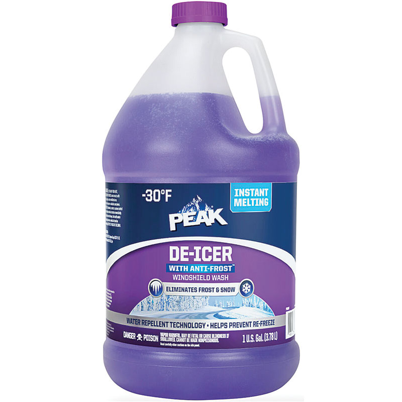 1 Gal. Peak® Windshield De-Icer With Anti Frost