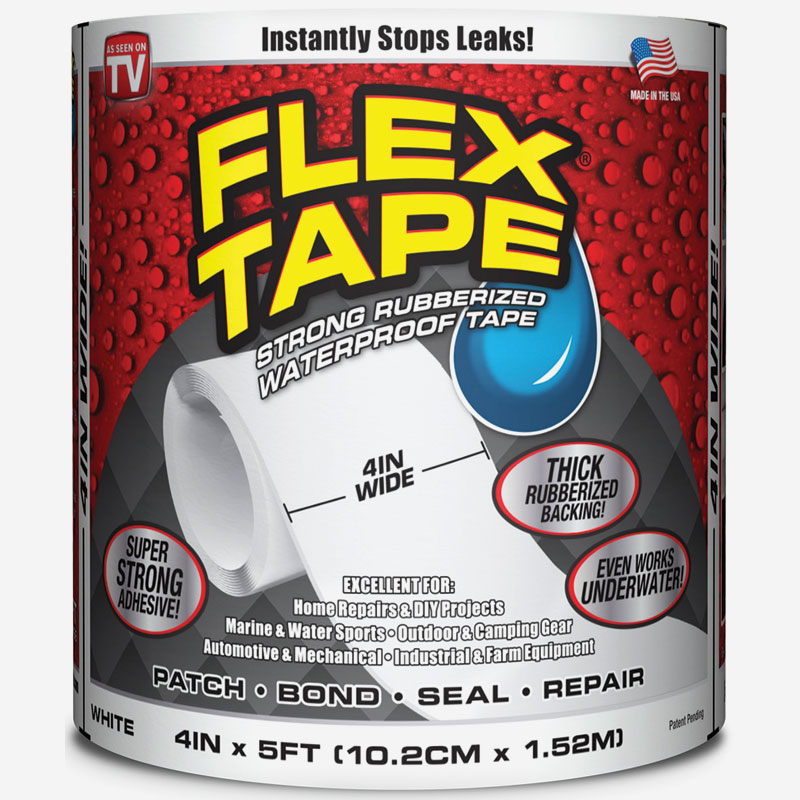Flex Tape® Waterproof Tape, 4" x 5'
