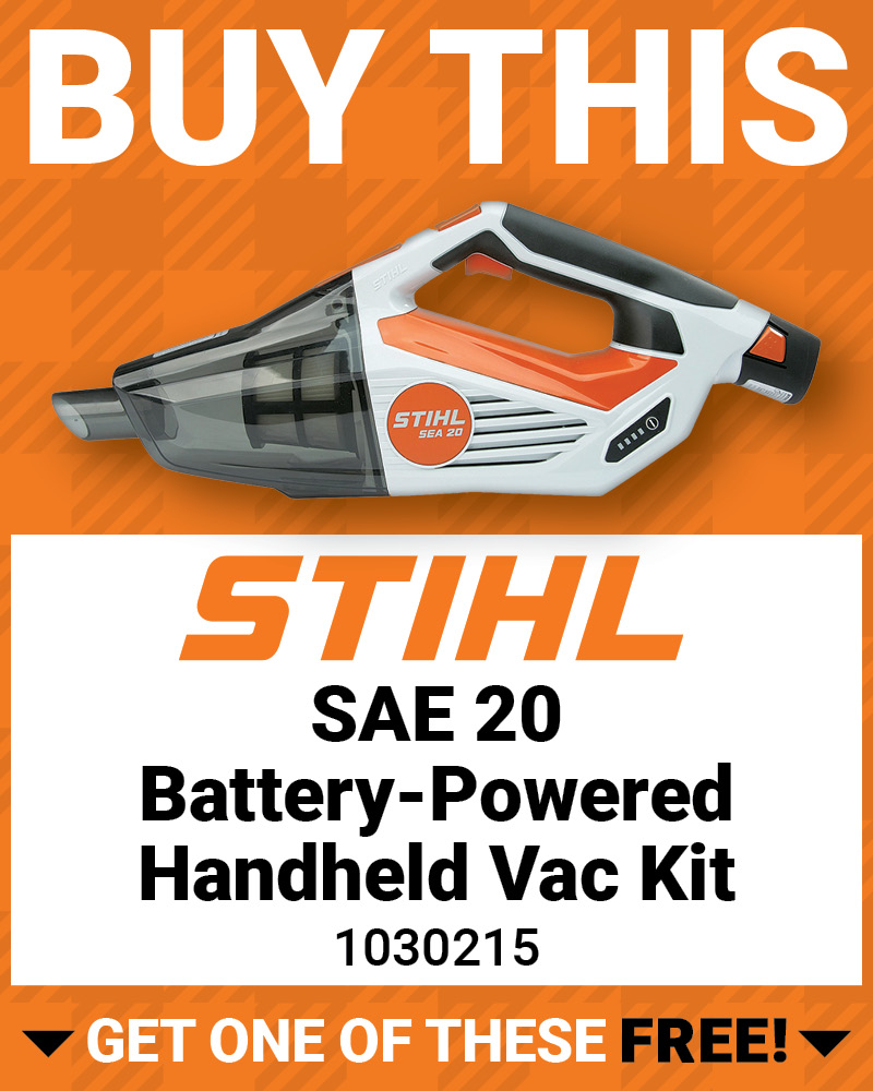 STIHL SAE 20 Battery-Powered Handheld Vac Kit