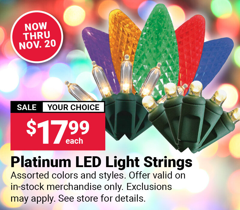 Platinum LED Light Strings