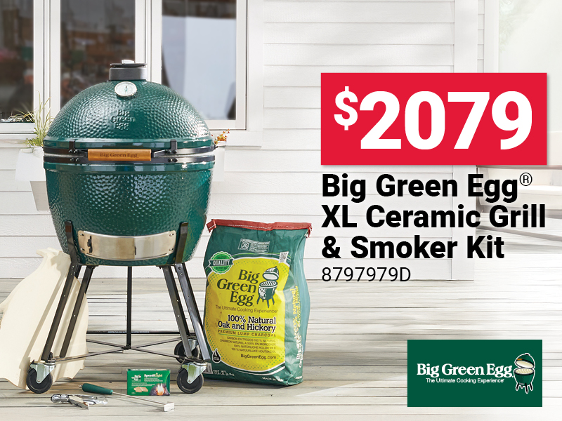 Big Green Egg® XLarge Ceramic Grill & Smoker Kit