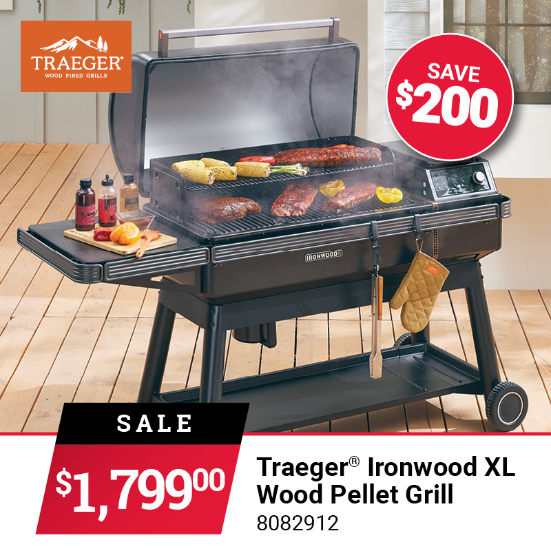 Traeger® Ironwood XL Wood Pellet Grill Feature