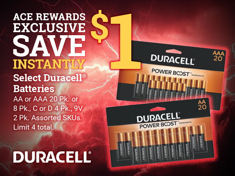 Save 1.00 Instantly Duracell® Feature