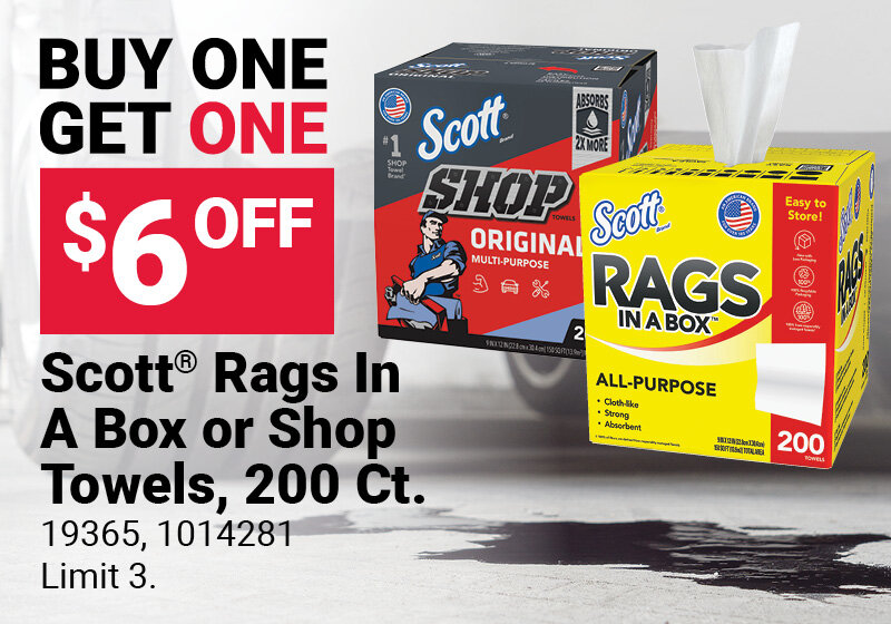 Scott® Rags or Shop Towels