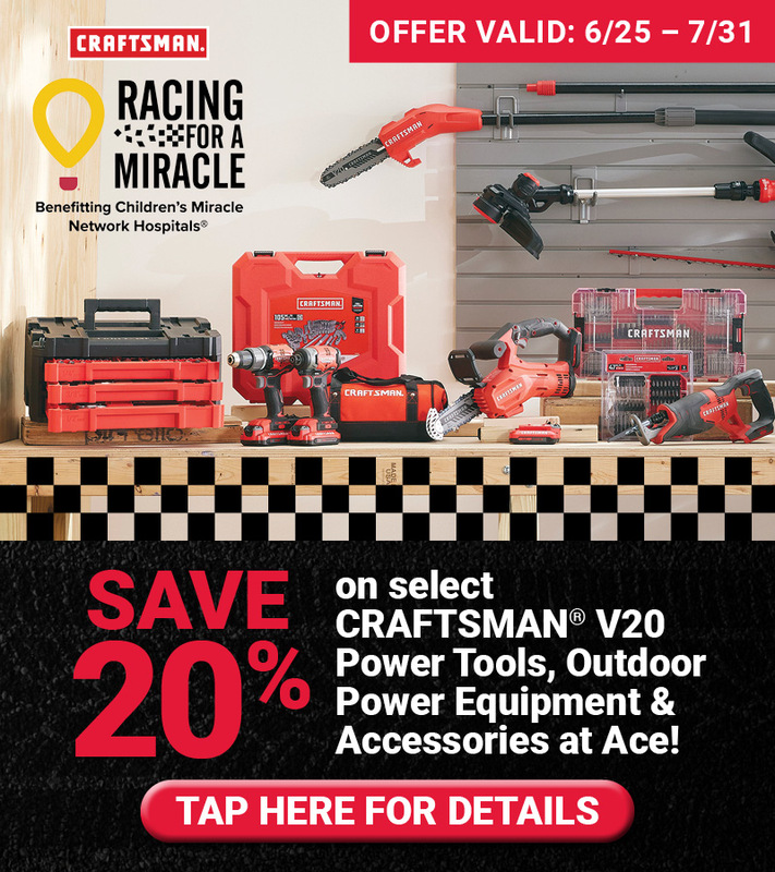 Ace Hardware® July 2025 RHB Flyer Craftsman Tool® Lifestyle