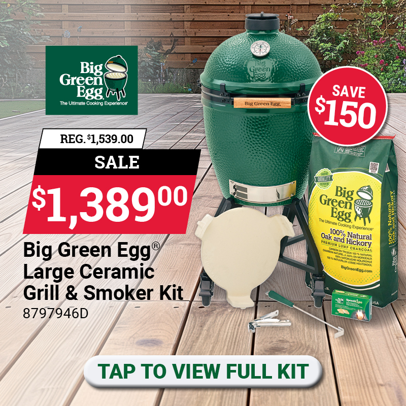 Big Green Egg® Memorial Day Sale Feature