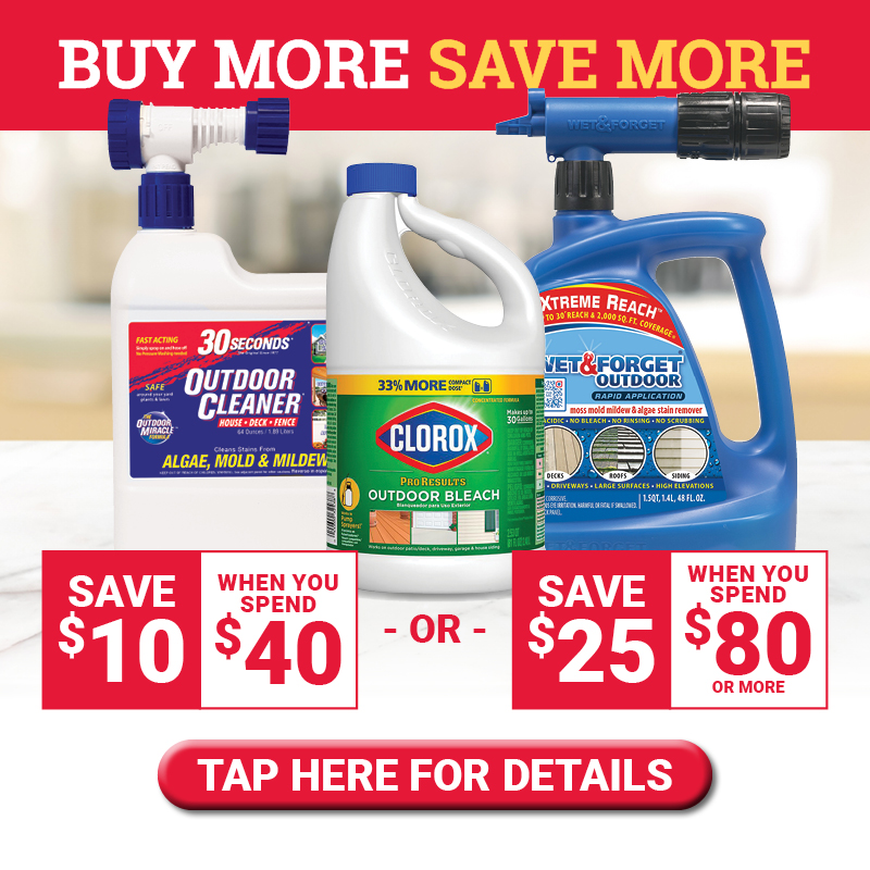 Buy More Save More on Select Cleaning Products