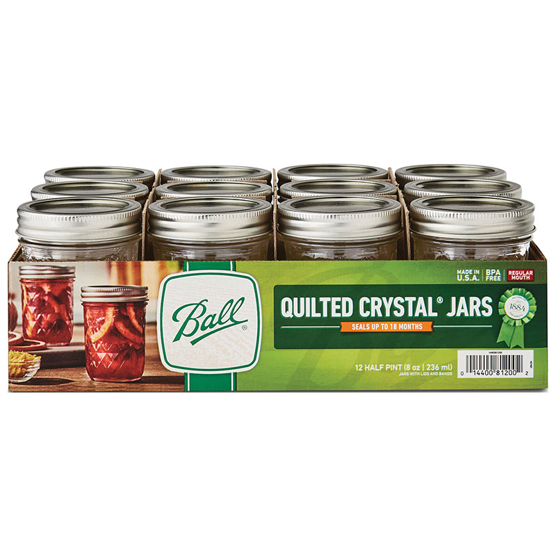 8 Oz. Ball® Regular Mouth Jelly Jars, 12 Pk.