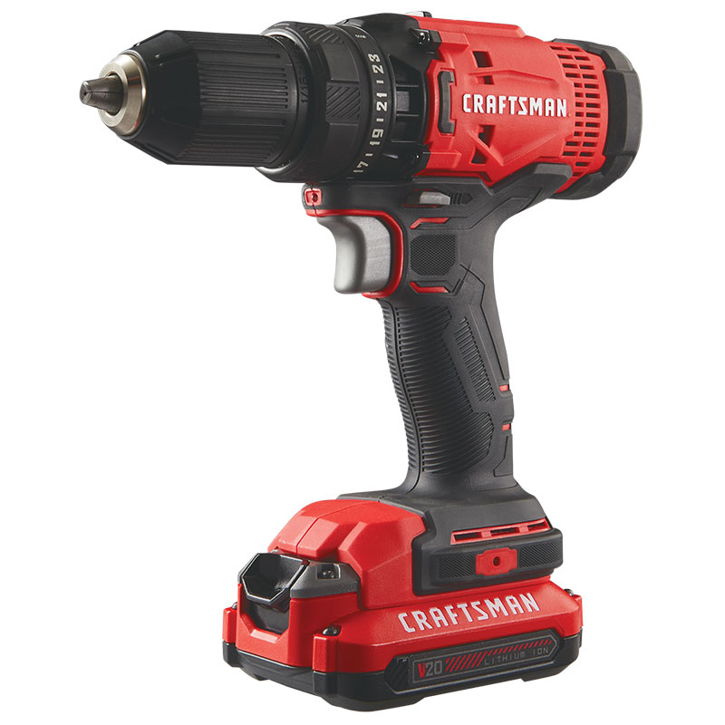 CRAFTSMAN® 1/2" 20V MAX Drill/Driver Kit
