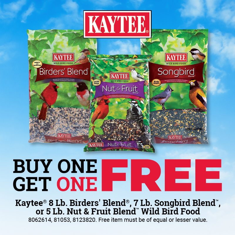 Buy One Get One Free Select Kaytee® Bird Food