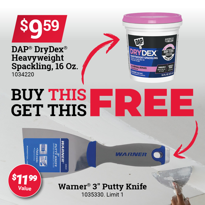 DAP® BOGO Feature