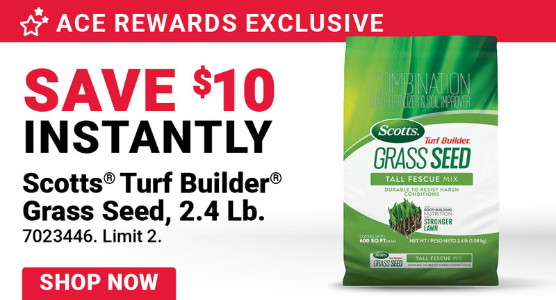 Save $10 on Select Scotts® Turf Builder® Grass Seed