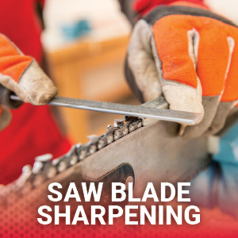 Saw Blade Sharpening - Services