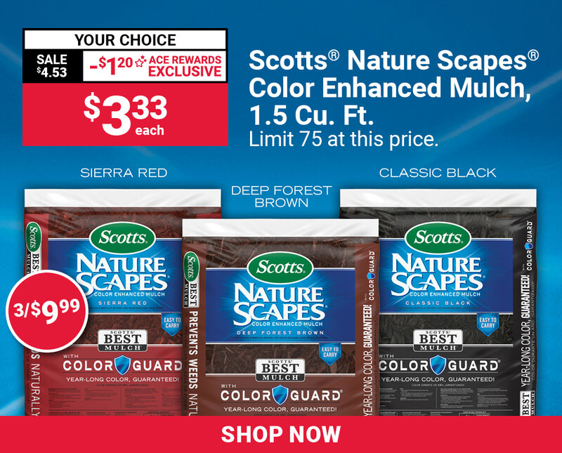 Scotts® Nature Scapes® Color Enhanced Mulch - BBQ Event Pricing