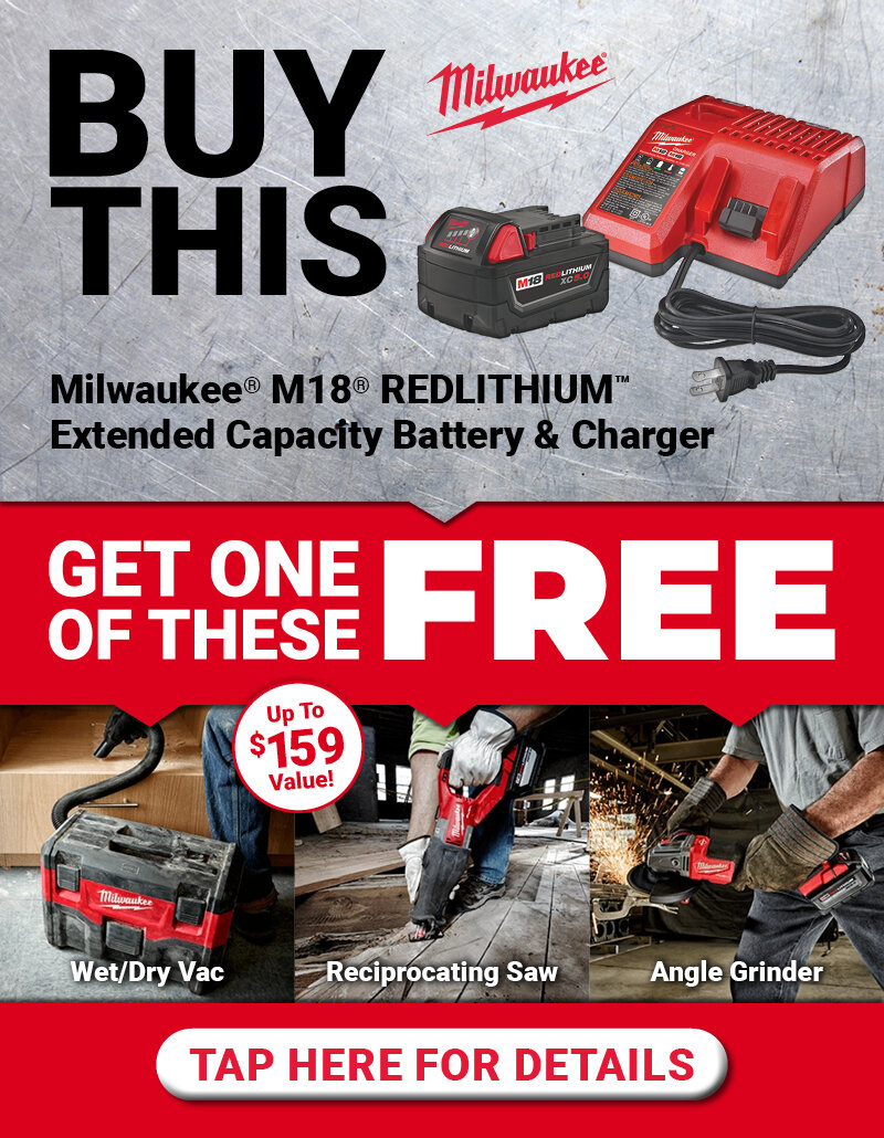 Milwaukee® FREE Power Tool Promo