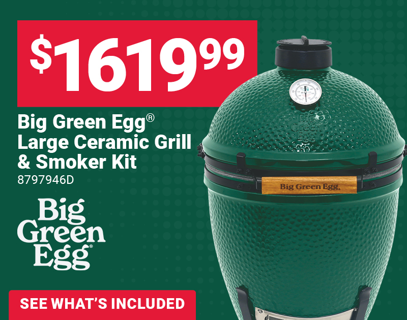 Big Green Egg® Large Ceramic Grill & Smoker Kit