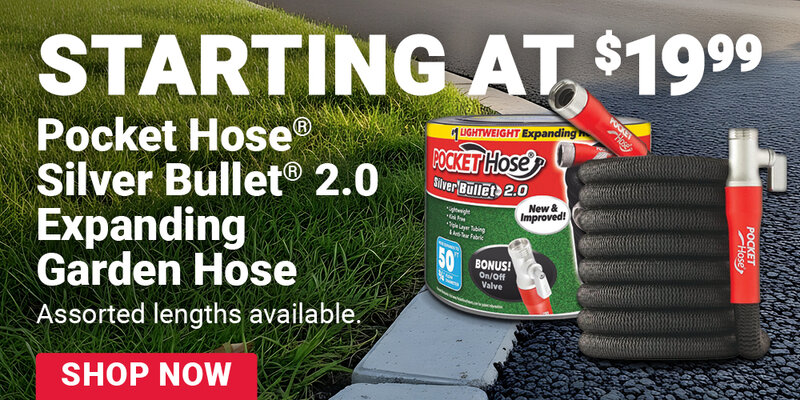 Pocket Hose® Silver Bullet® 2.0 Expanding Garden Hose