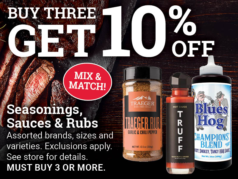 Traeger® Sauces & Spices Feature