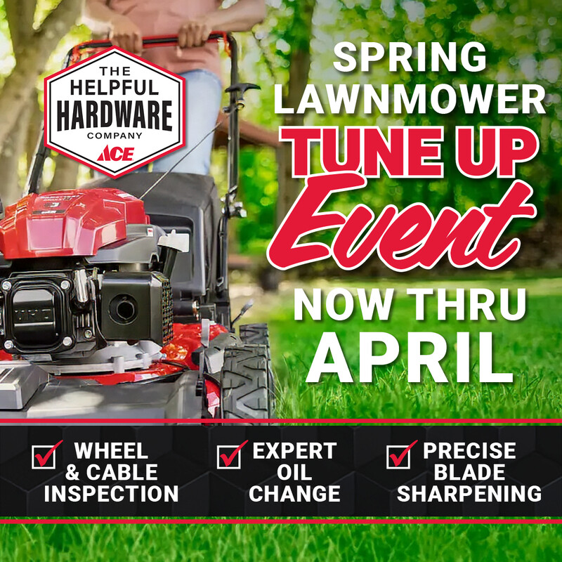 Spring Lawnmower Tune Up Event